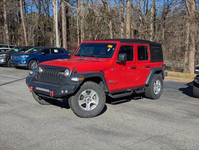 2018 Jeep Wrangler Unlimited Sport S 4x4