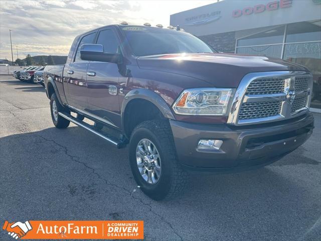 2018 RAM 3500 Laramie Longhorn Mega Cab 4x4 64 Box