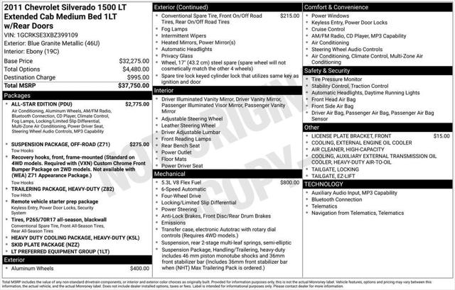 2011 Chevrolet Silverado 1500 LT