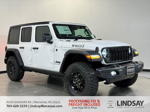 2026 Jeep Wrangler 4-Door Willys 4x4 for sale in Manassas, VA