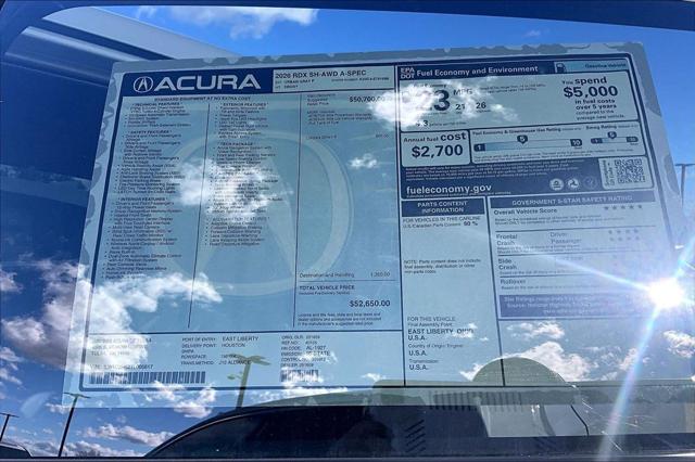2026 Acura RDX w/A-Spec Package