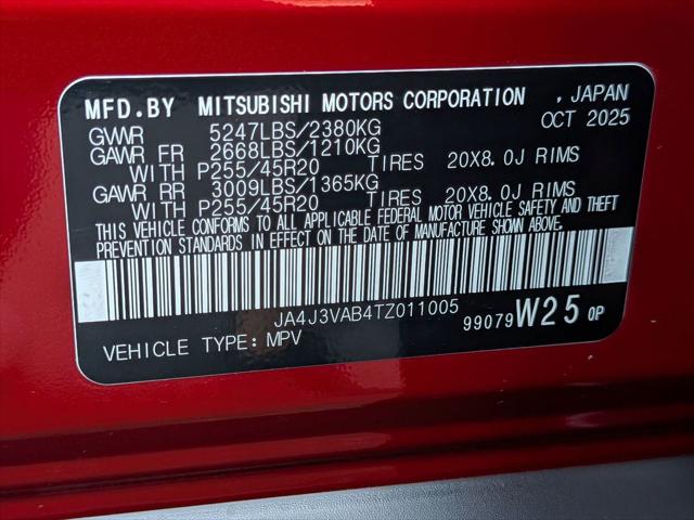 2026 Mitsubishi Outlander SE 1.5T 2WD