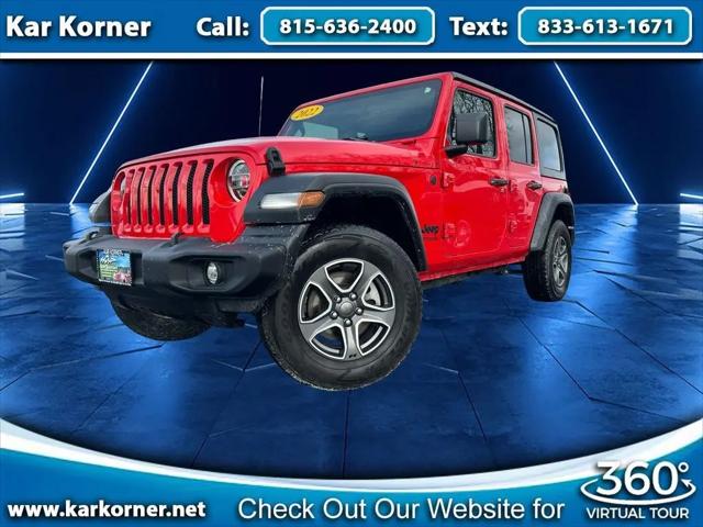 2022 Jeep Wrangler Unlimited Sport S 4x4 for sale in Loves Park, IL