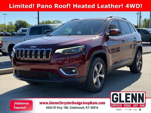 2019 Jeep Cherokee Limited 4x4 for sale in Crestwood, KY