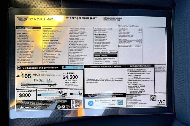 2026 Cadillac iQ Premium Sport
