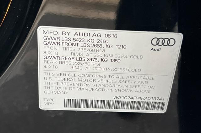 2017 Audi Q5 2.0T Premium