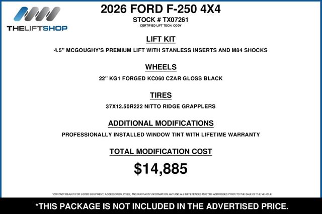 2026 Ford F-250 Platinum
