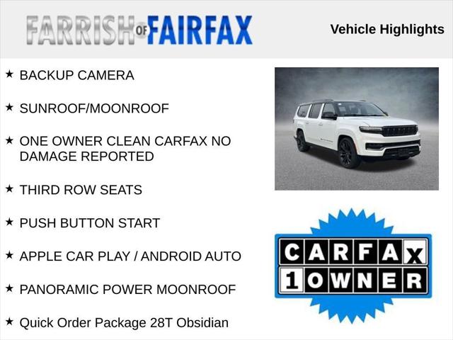 2024 Wagoneer Grand Wagoneer L Series II 4x4 2024 Wagoneer Grand Wagoneer L Series II 4x4