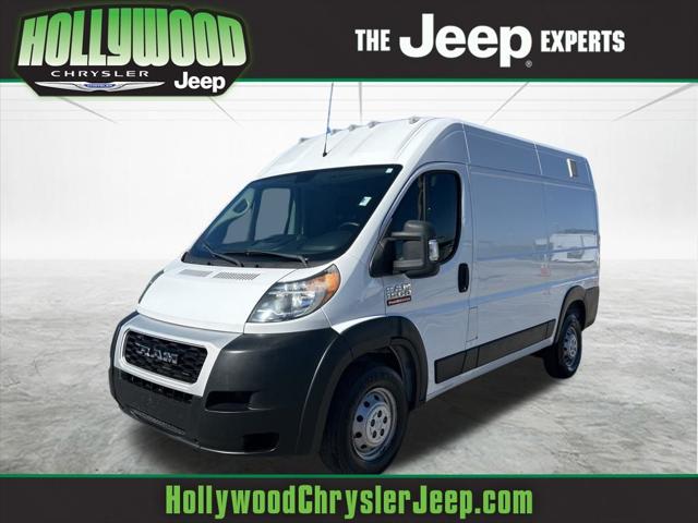 2019 RAM ProMaster 1500 Cargo Van High Roof 136 WB 2019 RAM ProMaster 1500 Cargo Van High Roof 136 WB