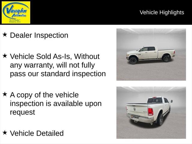 2017 RAM 2500 Laramie Crew Cab 4x4 64 Box