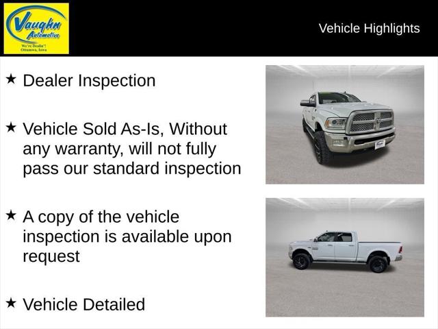 2017 RAM 2500 Laramie Crew Cab 4x4 64 Box