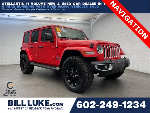2021 Jeep Wrangler 4xe Unlimited Sahara 4x4