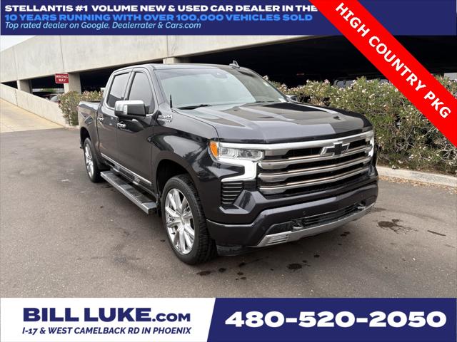 2022 Chevrolet Silverado 1500 4WD Crew Cab Short Bed High Country