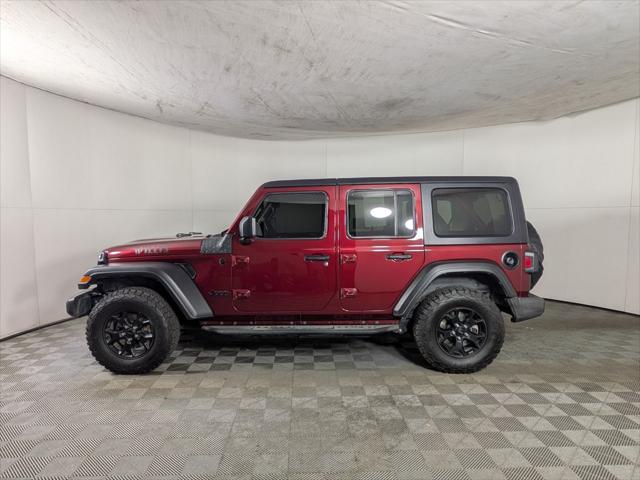 2021 Jeep Wrangler Unlimited Willys 4x4 2021 Jeep Wrangler Unlimited Willys 4x4