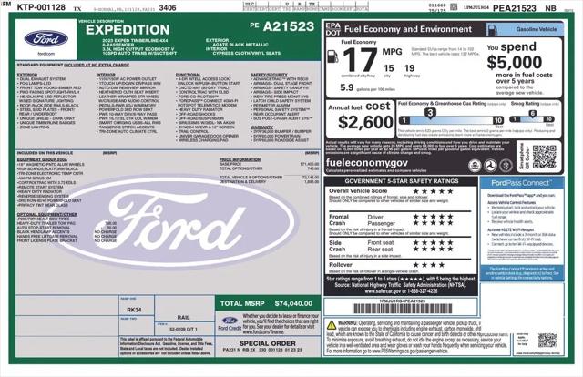 2023 Ford Expedition Timberline