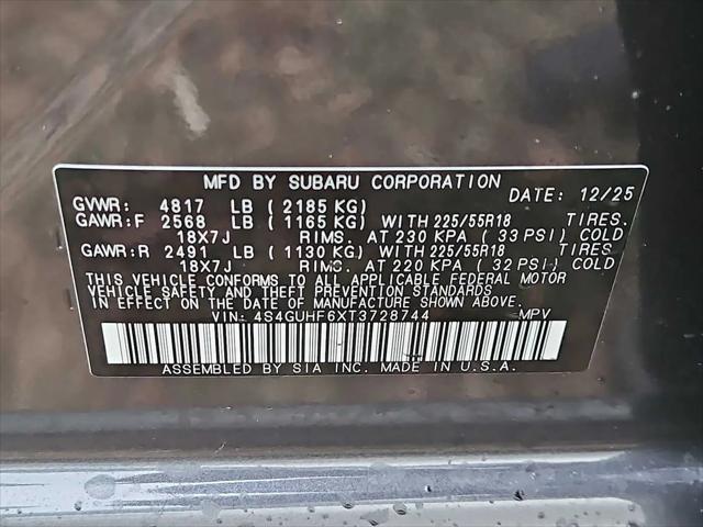 2026 Subaru Crosstrek Sport