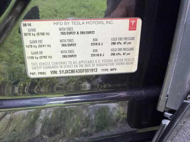 2016 Tesla Model X P90D