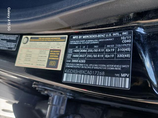 2012 Mercedes-Benz ML 350 4MATIC