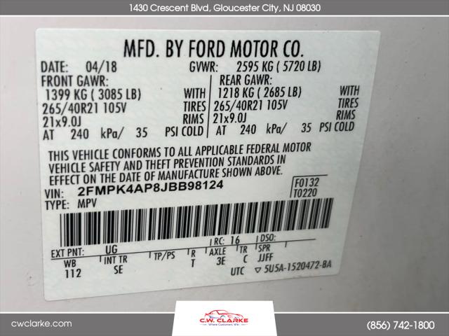 2018 Ford Edge Sport