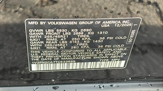 2026 Volkswagen Atlas SEL Premium R-Line