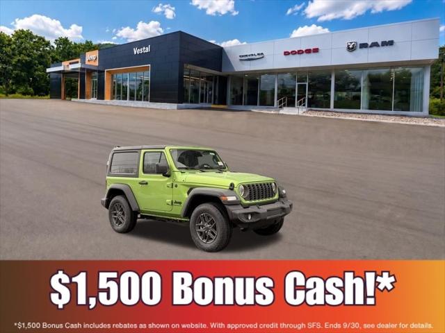 2026 Jeep Wrangler 2-Door Sport S 4x4 for sale in Vestal, NY