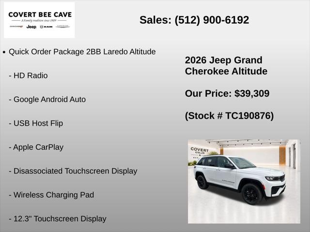 2026 Jeep Grand Cherokee Altitude 4x4