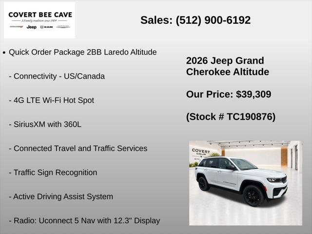 2026 Jeep Grand Cherokee Altitude 4x4