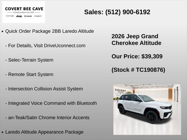 2026 Jeep Grand Cherokee Altitude 4x4