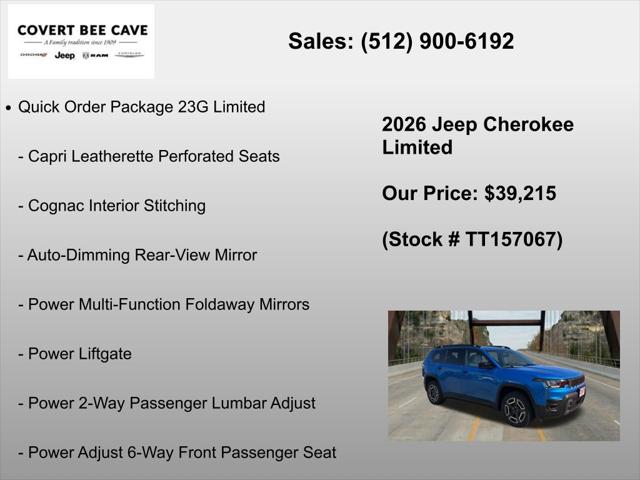 2026 Jeep Cherokee Limited 4x4
