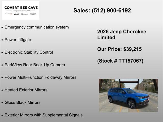 2026 Jeep Cherokee Limited 4x4