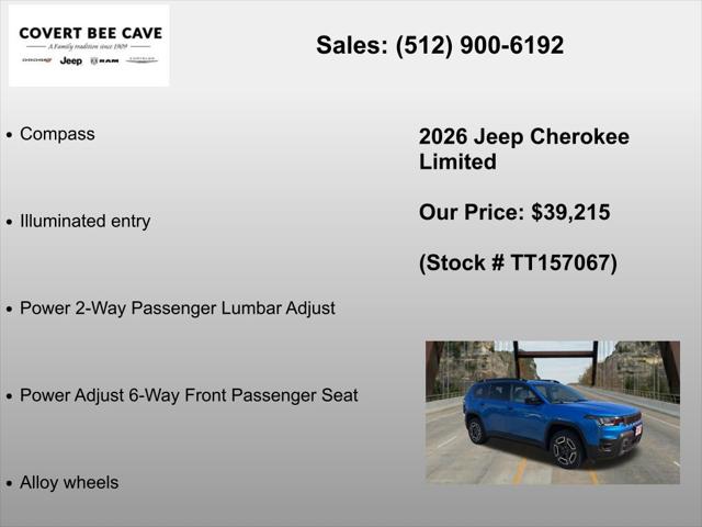 2026 Jeep Cherokee Limited 4x4