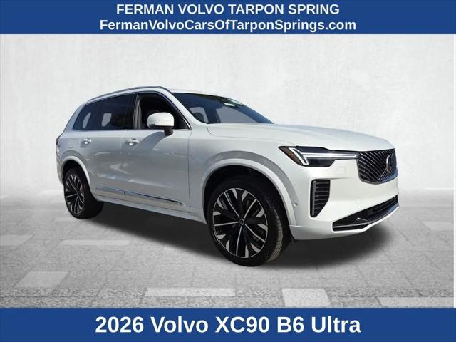 2026 Volvo XC90 Ultra, B6 AWD Gas (mild hybrid), Gasoline, Bright, 7 Seats for sale in Tarpon Springs, FL