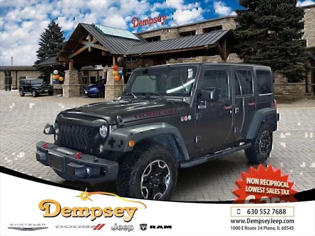2017 Jeep Wrangler Unlimited Rubicon Hard Rock 4x4 for sale in Plano, IL
