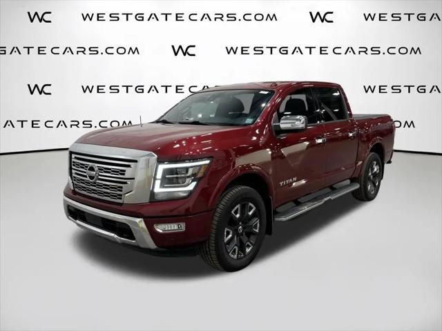2021 Nissan Titan Crew Cab Platinum Reserve 4x4 for sale in Raleigh, NC
