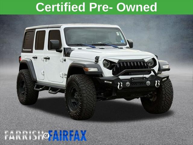 2020 Jeep Wrangler Unlimited Sport S 4X4 2020 Jeep Wrangler Unlimited Sport S 4X4