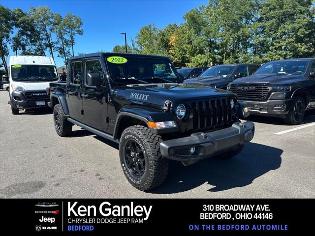 2022 Jeep Gladiator Willys 4x4