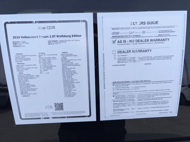 2024 Volkswagen Tiguan 2.0T Wolfsburg Edition