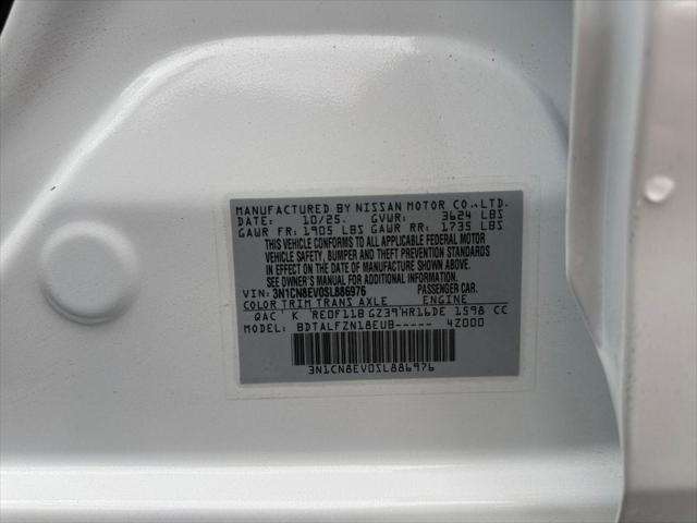 2025 Nissan Versa 1.6 SV