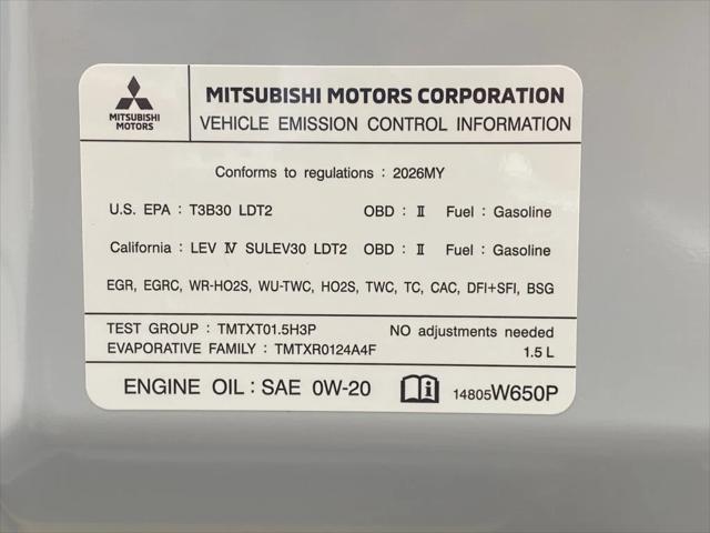 2026 Mitsubishi Outlander SEL 1.5T S-AWC