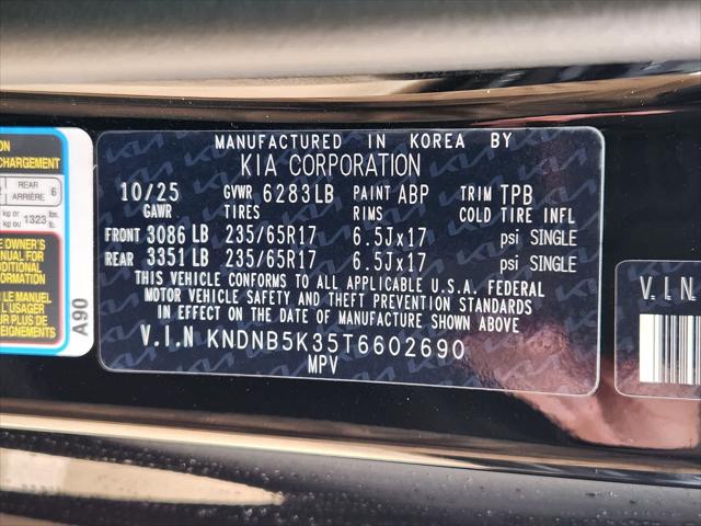 2026 Kia Carnival MPV LXS