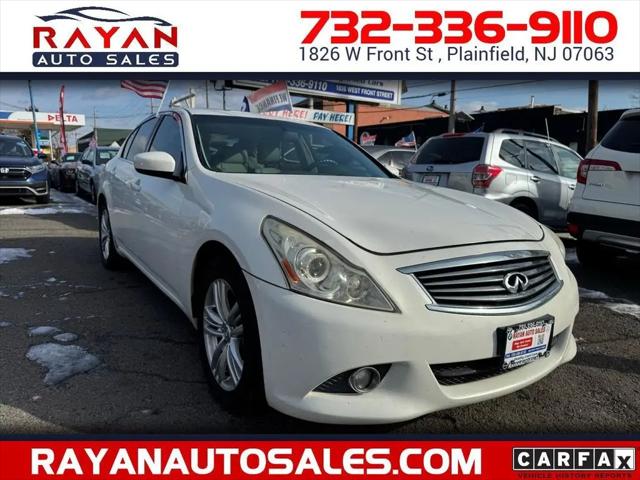 2013 INFINITI G37 Base for sale in Plainfield, NJ