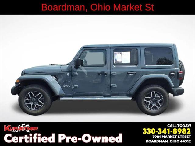 2024 Jeep Wrangler 4-Door Sahara 4x4 for sale in Youngstown, OH