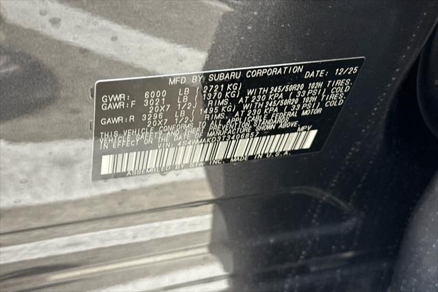 2026 Subaru Ascent Touring 7-Passenger