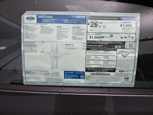 2026 Ford Mustang EcoBoost Premium