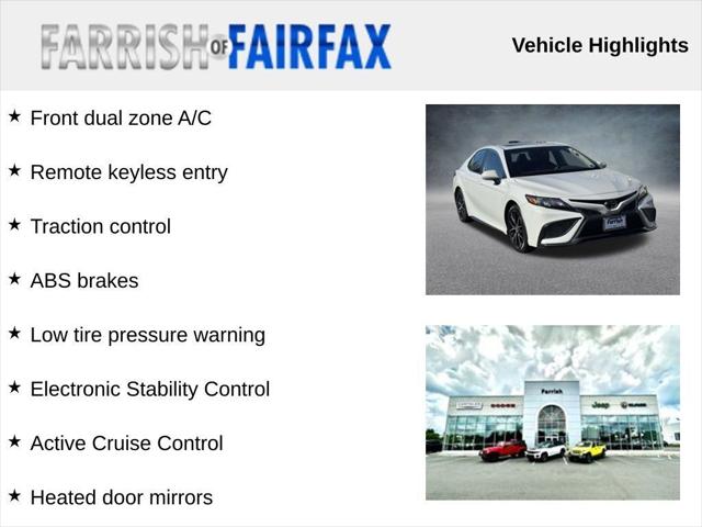 2022 Toyota Camry SE 2022 Toyota Camry SE