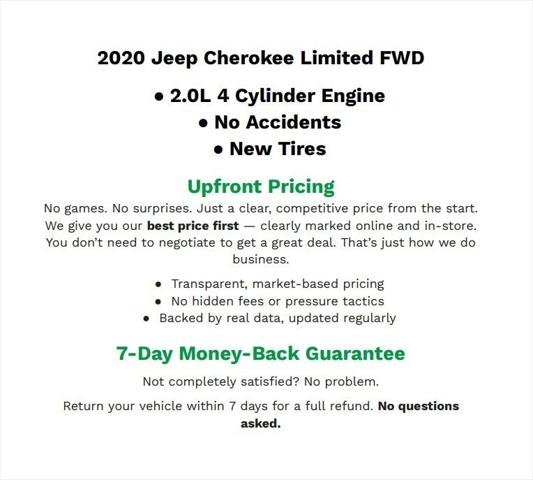 2020 Jeep Cherokee Limited FWD 2020 Jeep Cherokee Limited FWD