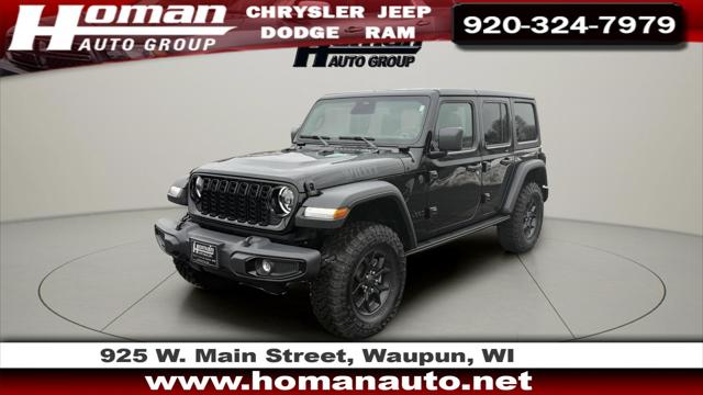 2025 Jeep Wrangler 4-Door Willys 4x4