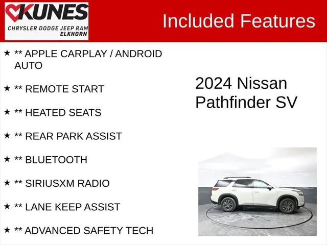 2024 Nissan Pathfinder SV 4WD
