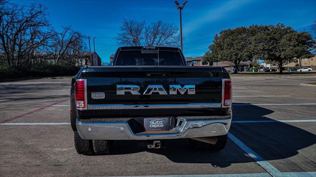 2018 Ram 3500 Laramie Longhorn Mega Cab 4x4 6'4" Box