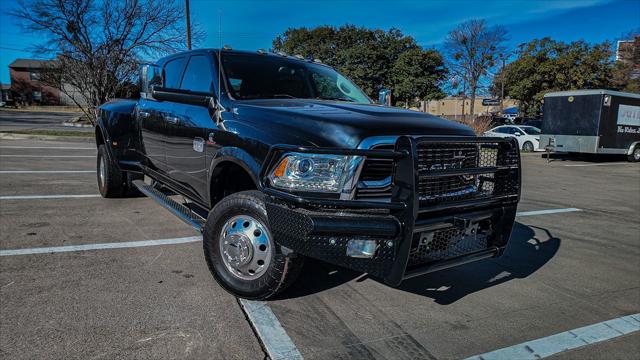 2018 Ram 3500 Laramie Longhorn Mega Cab 4x4 6'4" Box